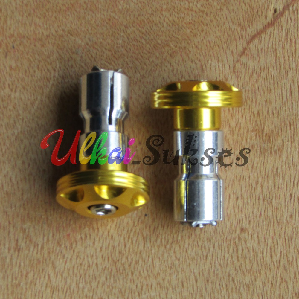 Jalu Stang Atau Pelindung Stang Motor l Variasi Aksesoris Jalu Stang Heng CNC Universal Model Gepeng Flower Thailand Murah