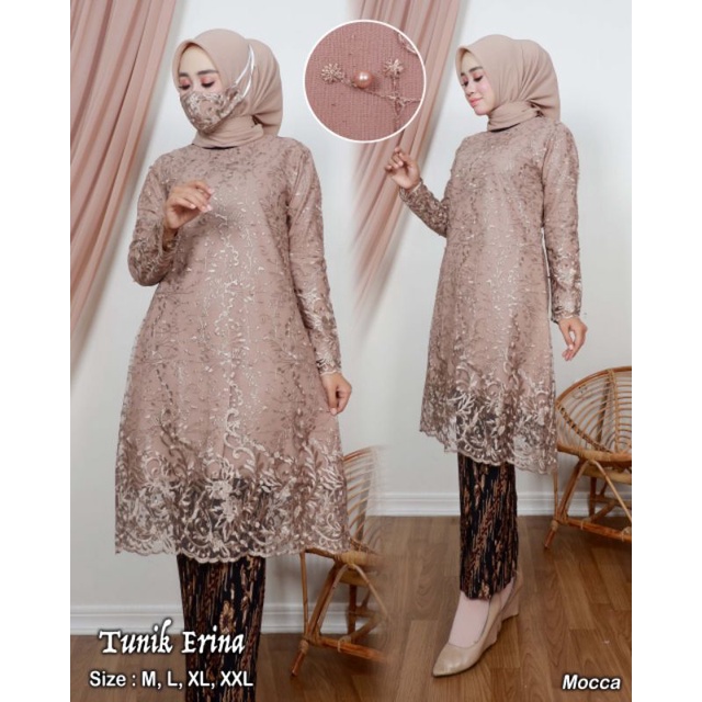 KEBAYA ORIGINAL//KEBAYA MODERN//TUNIK ERINA//Kode ADK