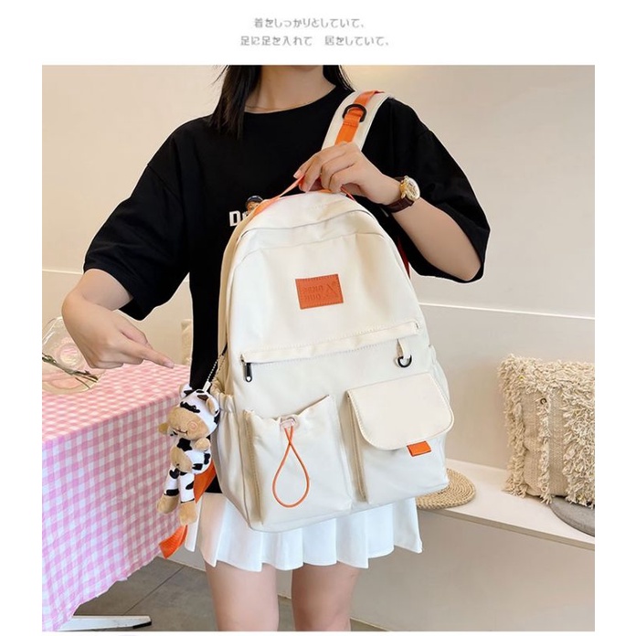 Tas Sekolah Korean Style Tas Ransel Wanita Backpack Korea Fashion