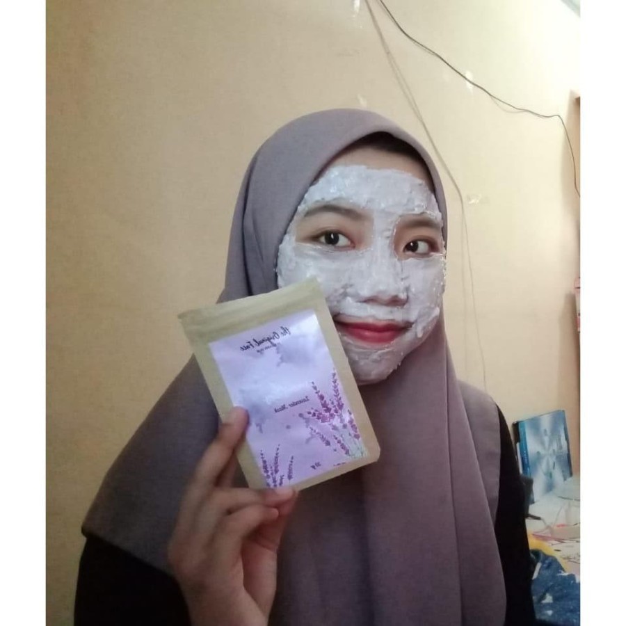 BEST!!! Masker Lavender untuk komedo / masker wajah / masker komedo by NURJANAH SALIM