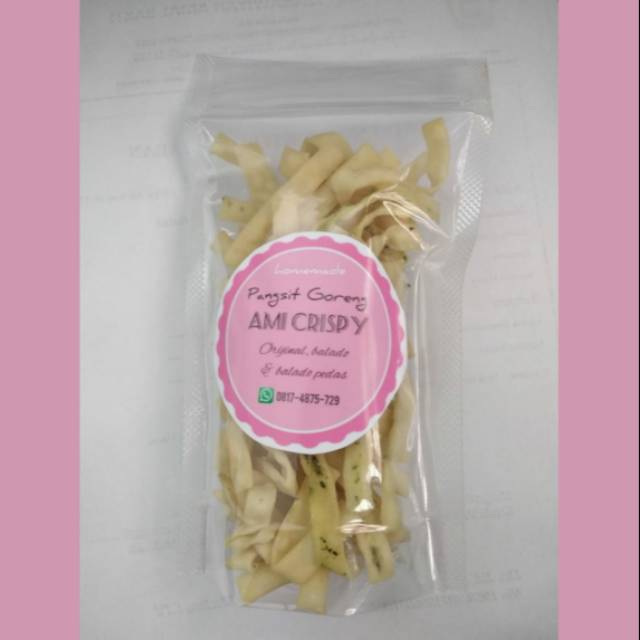 

Keripik pangsit enak