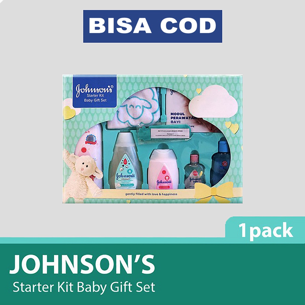 COD JOHNSON STARTER KIT GIFT PACK - KADO LAHIRAN BAYI - SET PERLENGKAPAN HADIAH BAYI