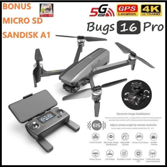 Mjx B16 Pro Bugs 16 Pro Drone Gps 4K 5G Eis Camera 3-Axis Gimbal