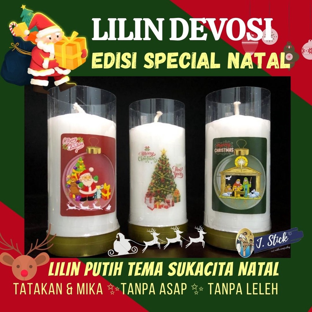 Lilin DOA, Lilin NATAL 10,5 cm (1pc)