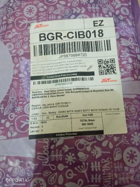 Gamis Batik Gamis Motif Batik Terbaru By Hijab Alila