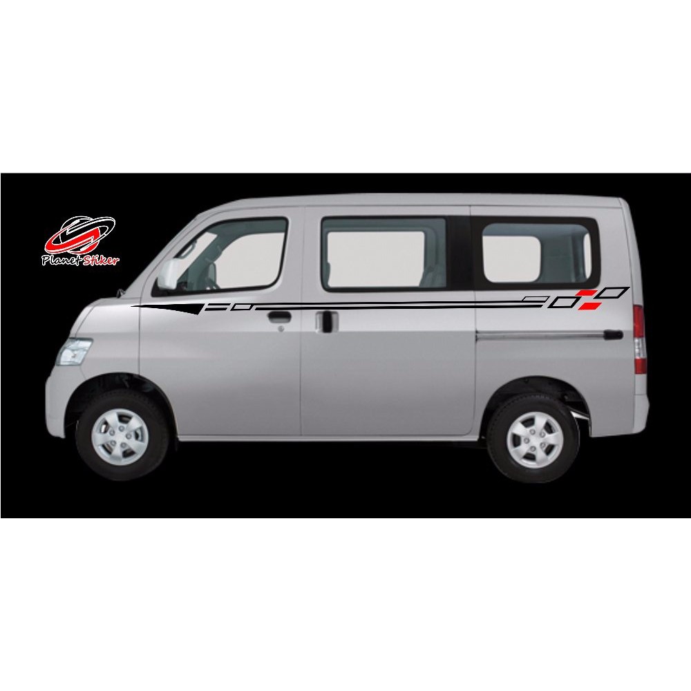 Promo Stiker Mobil Luxio Grandmax Espass Nissan Serena Sepasang