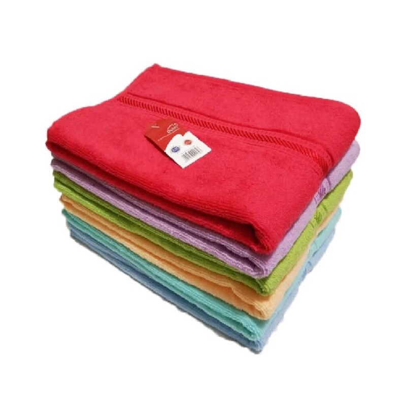 Handuk merah putih 60 x 120 Original ( PROMO )