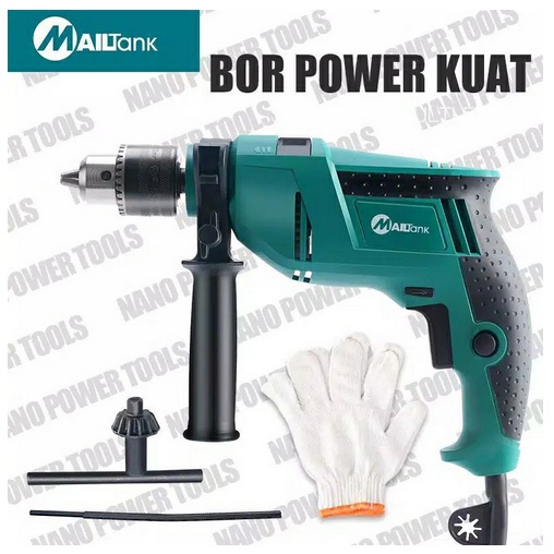 MAILTANK SH09 Mesin Bor Tembok Beton / Impact Drill 13mm