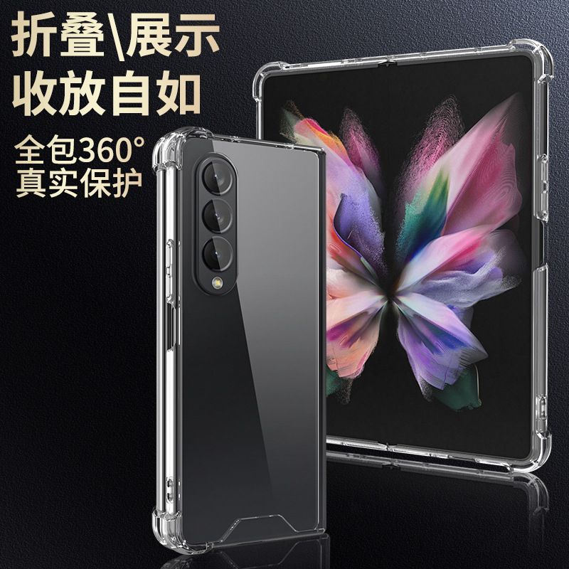 Clear Case Transparan Anticrack Soft Bening Samsung Z Flip 4 Samsung Z Flod 4 Samsung Z Flip 3 Samsu