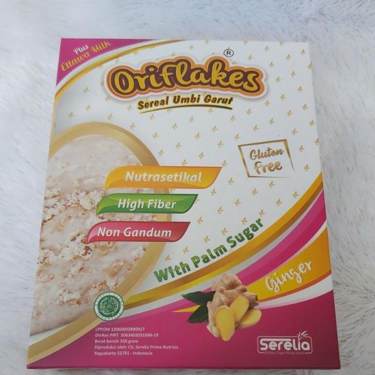 

Stok L4g!h Oriflakes Sereal Umbi Garut Solusi Asam Lambung Maag Gastro Gerd 350 Gram, Oriflakes Asli