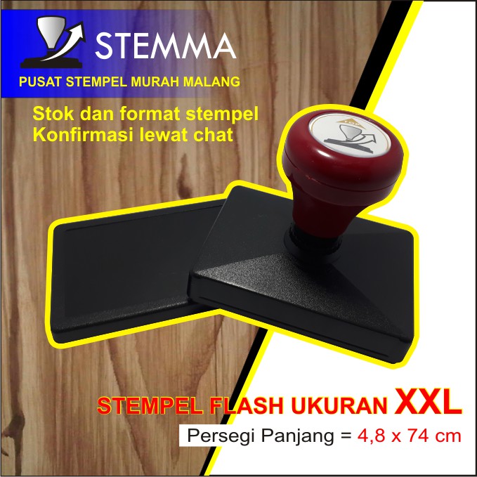 

STEMPEL FLASH UKURAN XXL