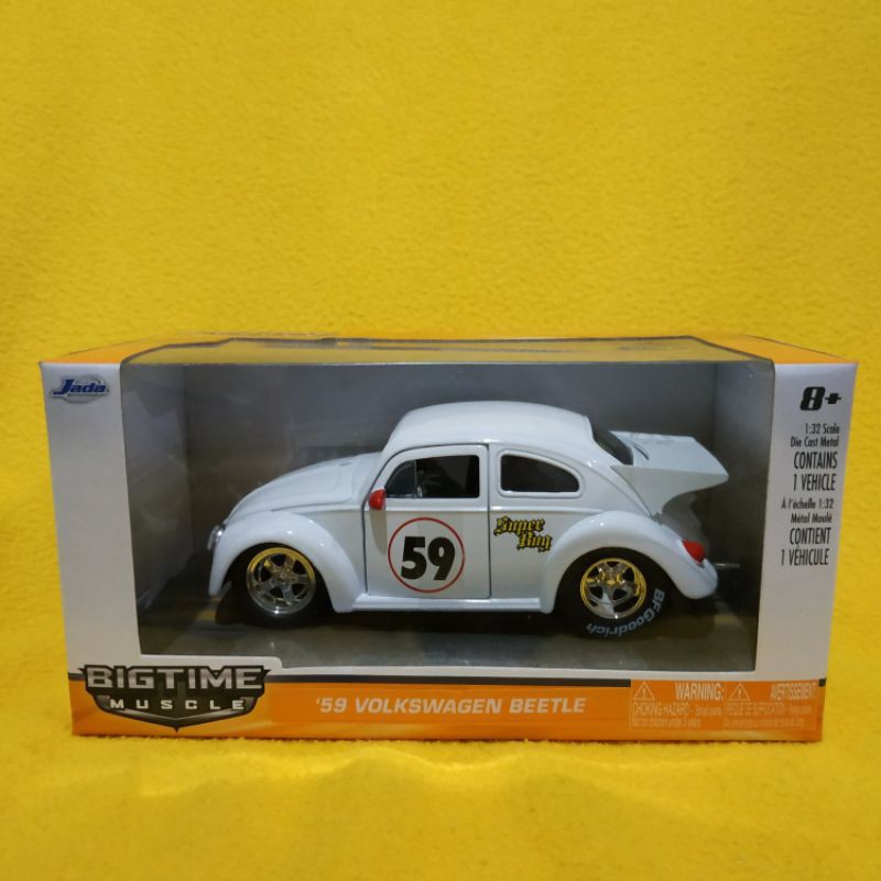 Jada 1:32 VW '59 Volkswagen Beetle Super Bug