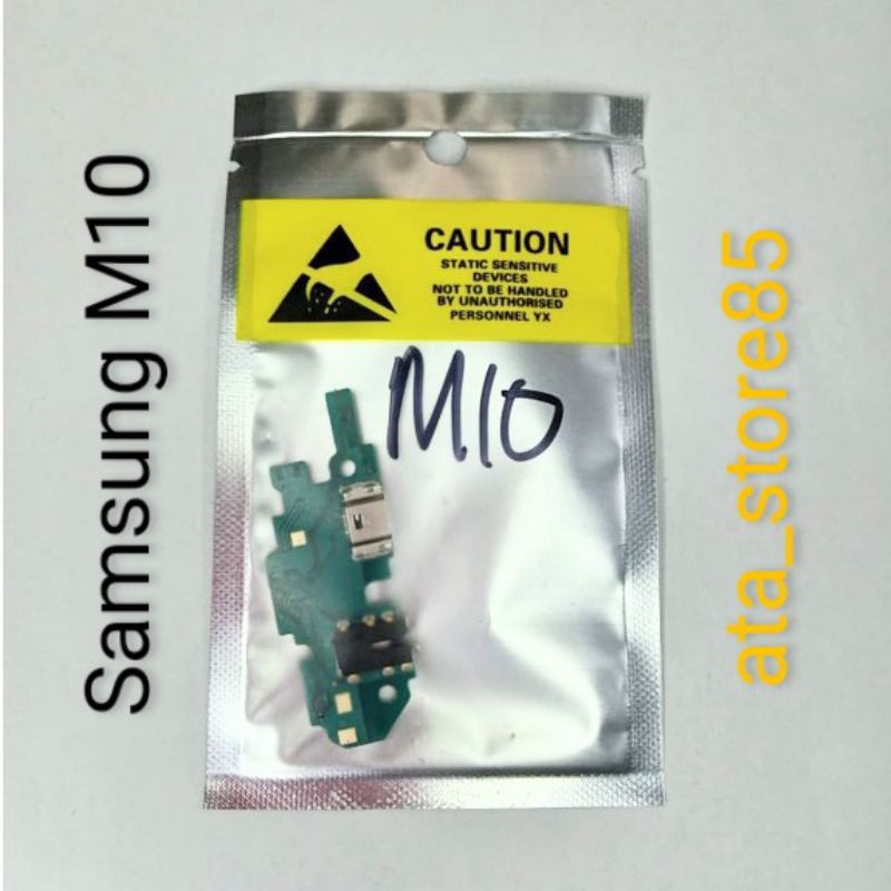 Papan Charger Samsung M10 | M 10 PCB UI+Mic Connector Charger Board Konektor Cas Flexible Flexibel Carger Original