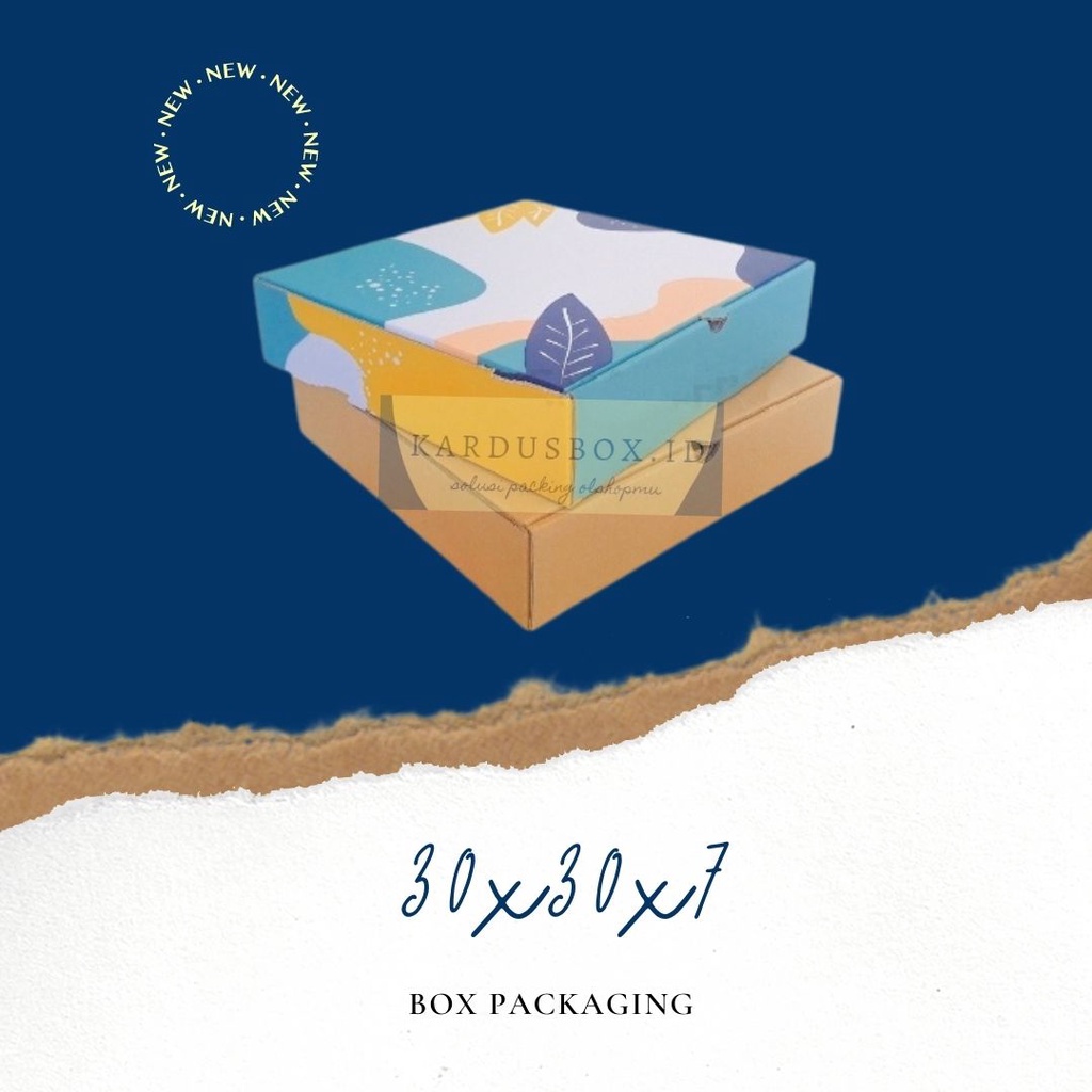 

BOX PACKAGING/GIFT BOX/30X30X7 /KARTON