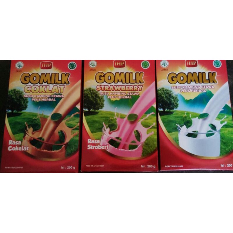 GOMILK Susu Kambing Etawa Plus Herbal