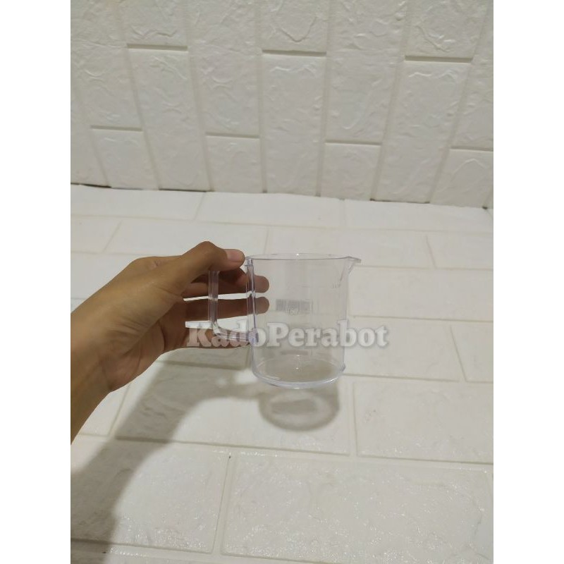 Gelas takar CC nagata 608 200ml - gelas takar bahan akrilik FOOD SAFE