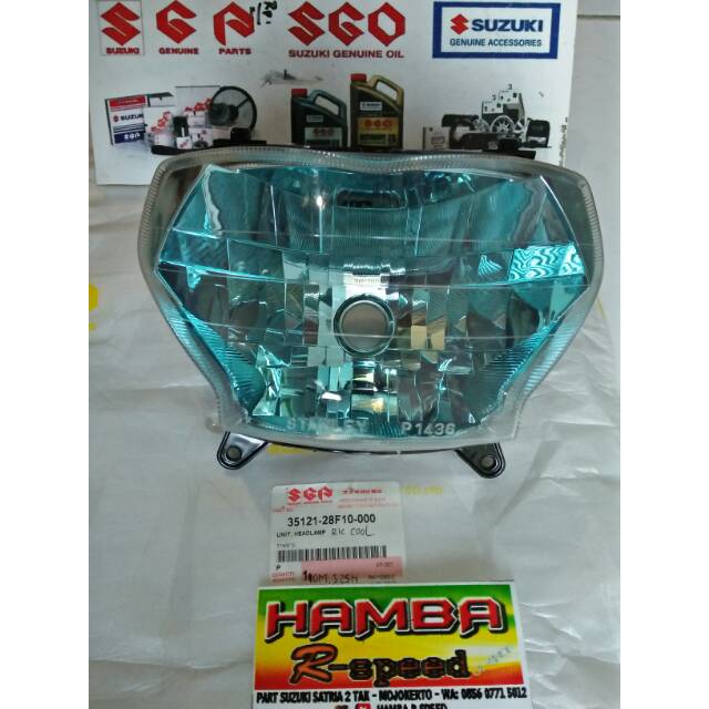 Reflektor lampu depan suzuki rk cool