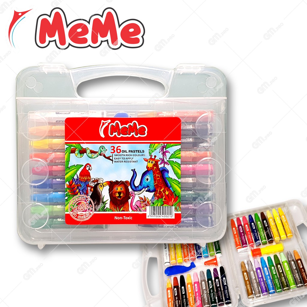 

Crayon Meme 36 warna / Oil Pastel Meme 36 Colors / Krayon Oil Pastel Meme 36 warna