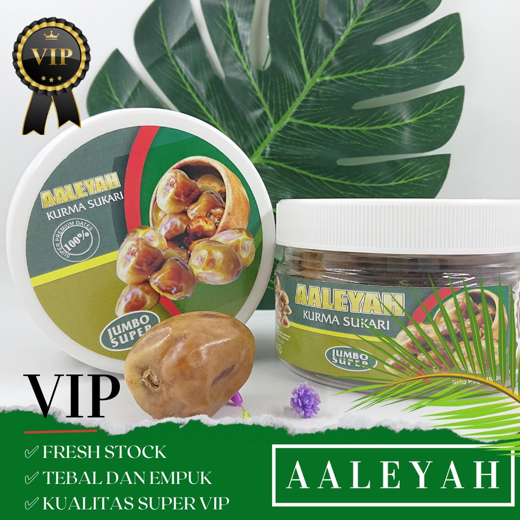 KURMA SUKARI VIP AALEYAH 150 GRAM / KURMA SUKARI SUPER PREMIUM VIP