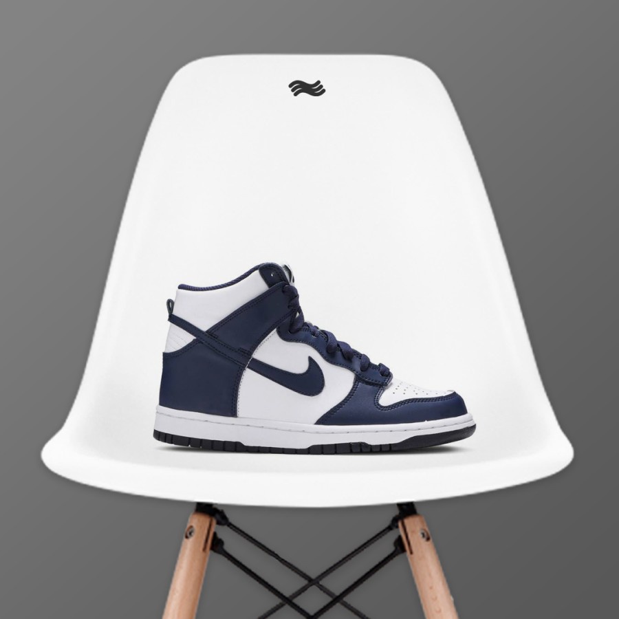 Nike Dunk High Midnight Navy (GS)