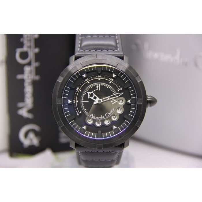 Jam Tangan Pria Alexandre Christie 3033 / Ac 3033 Hitam Original