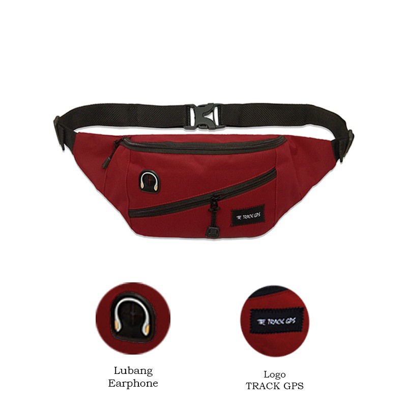 Waistbag SELEMPANG HERPER DISTRO SLINGBAG MURAH WAIST BAG OUTDOOR TRACK GPS