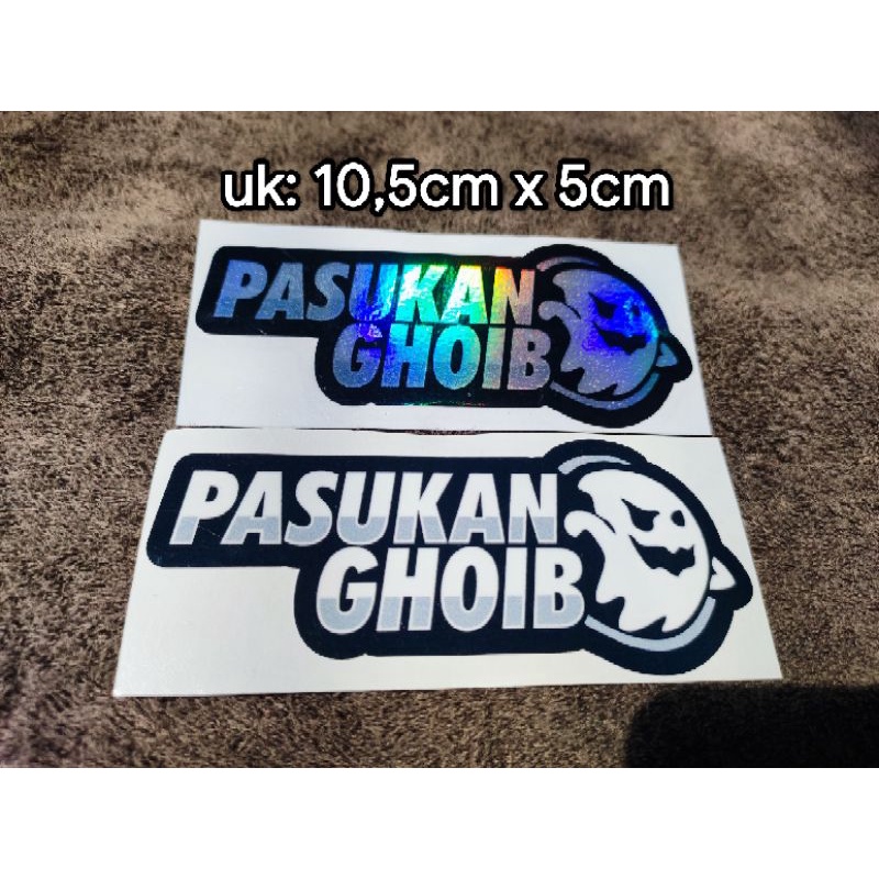 sticker printing PASUKAN GHOIB