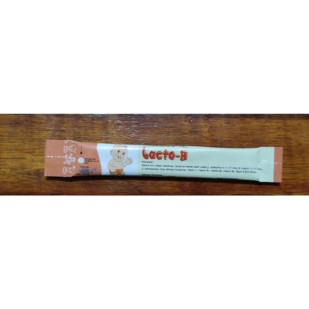 Lacto B Sachet / Mengatasi Diare / Memperbaiki Saluran Pencernaan / Usia 1-12 Tahun