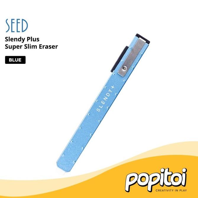 

Termantab] SEED Slendy Plus Super Slim Eraser Penghapus Pensil Pencil Pen
