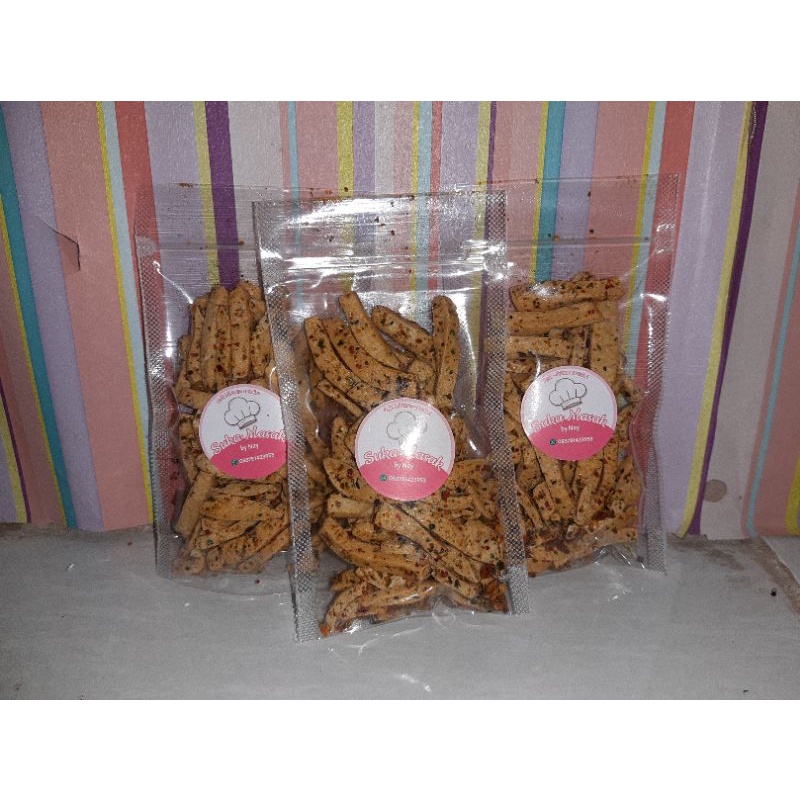 

Basreng Pedas Daun Jeruk