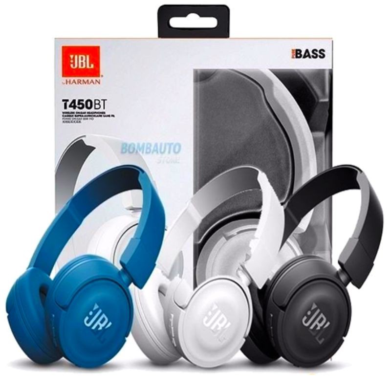 HEADSET HEADPHONE JBL WIRELESS T450 BT