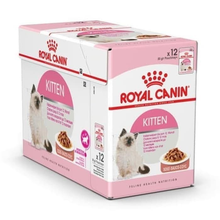 ROYAL CANIN KITTEN POUCH 85GRAM GRAVY 12 PCS (1 BOX)