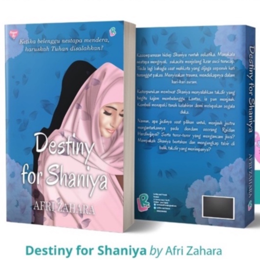 

Buku Novel Destiny for Shaniya Novel Original by Afri Zahara Penerbit LovRINZ