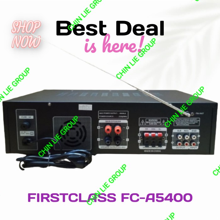 amplifier karaoke DIGITAL FIRSTCLASS FC A5400