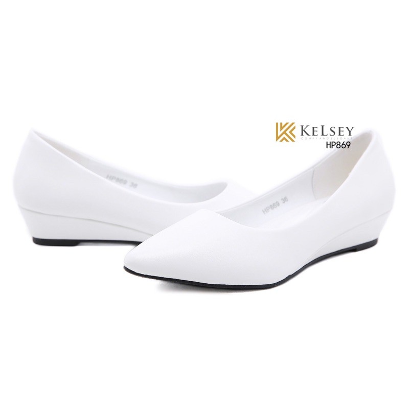 (GRATIS ALAS KAKI) RESTOCK!!  NICOLE SEPATU HELLS KELSEY #HP869 SEPATU KANTOR KULIT KERJA IMPORT