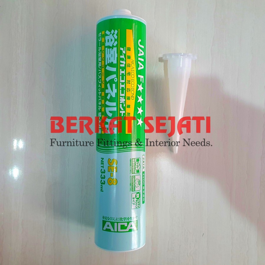Lem AICA Cerarl Adhesives SE-8 Toughtop Eco Bond Lem No More Nails Silicone Resin Sealant