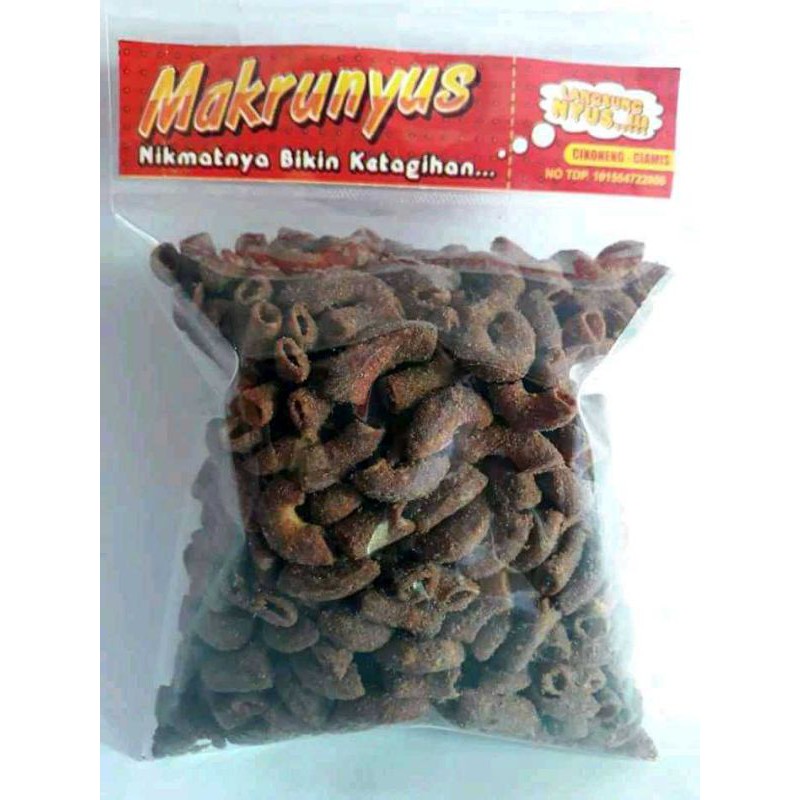 

GROSIR TERMURAH Makaroni Makrunyus Coklat aneka rasa 160 gram no Makban Makaroni Bantet Basreng pedas seblak instan