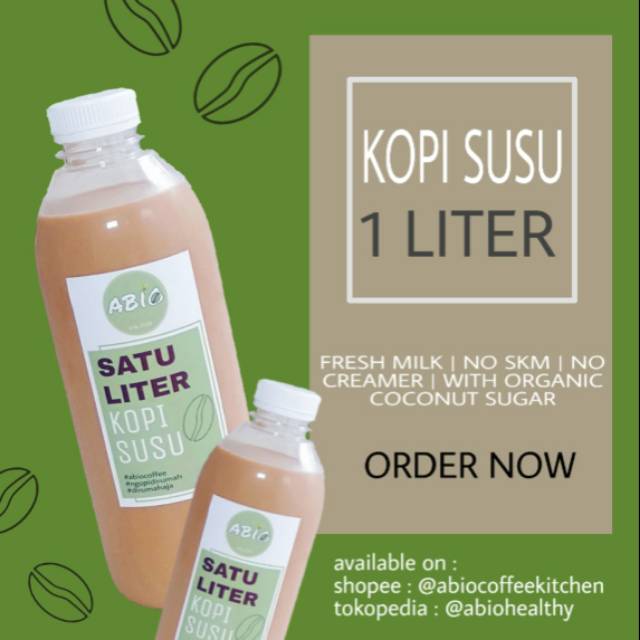 

Kopi Susu 1 liter