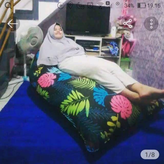 Bean bag cover +inner big XL