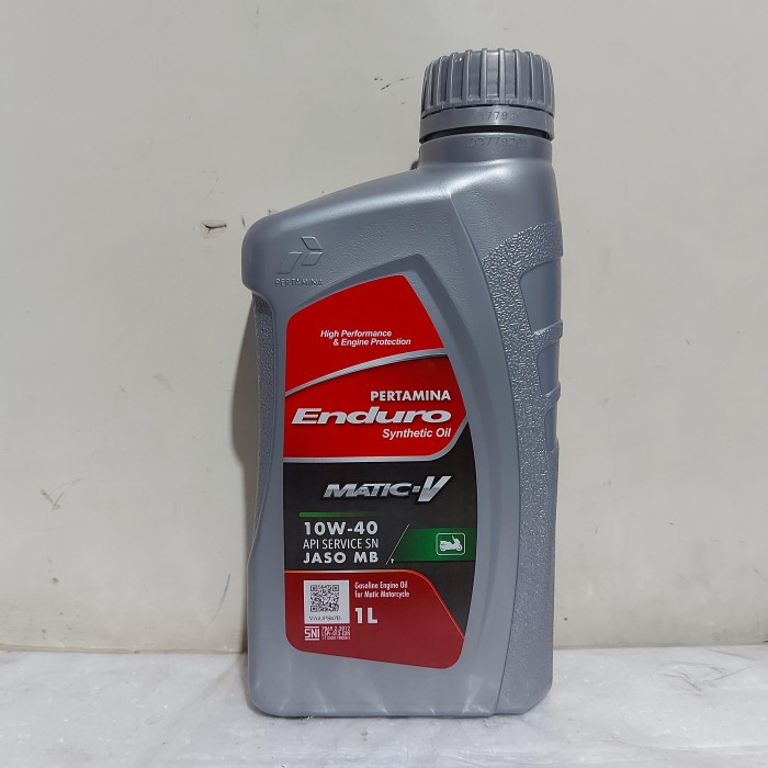 OLI ENDURO MATIC V 10W40 API SN 1 LITER NMAX AEROX LEXI