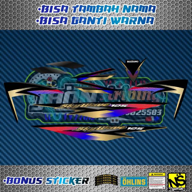 Striping skywave 125