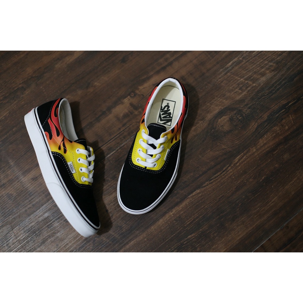 Vans Era Flame Black True White Original