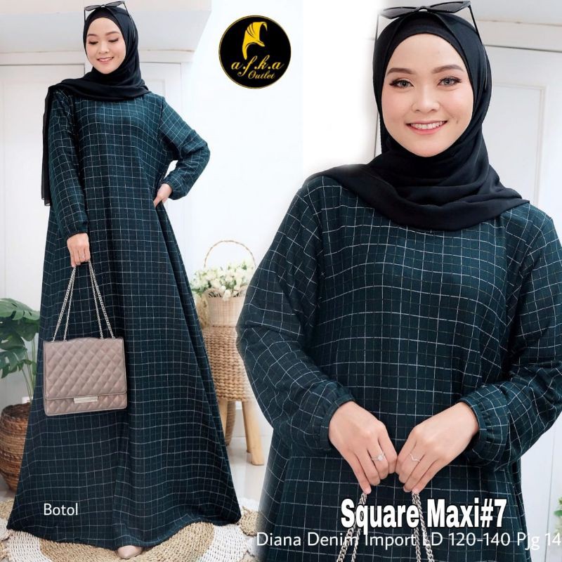 Square maxy denim diana