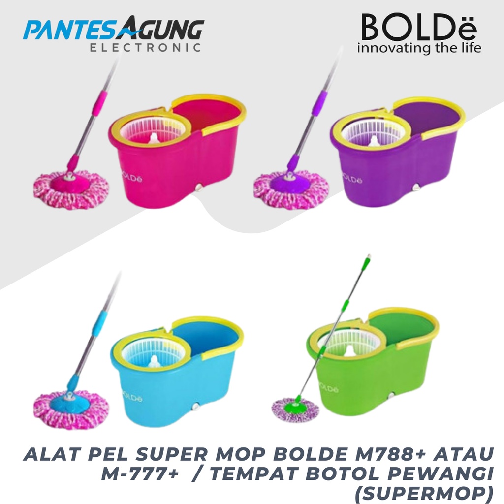 Bolde Super Mop Alat Pel Lantai M-788+ / M-777+ / UNICORN