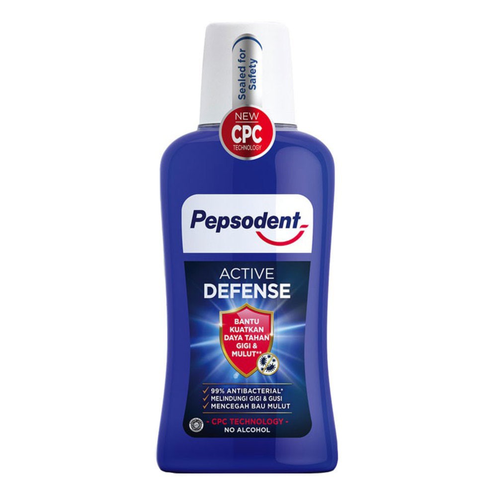 Pepsodent Mouthwash Active Defense 150ml