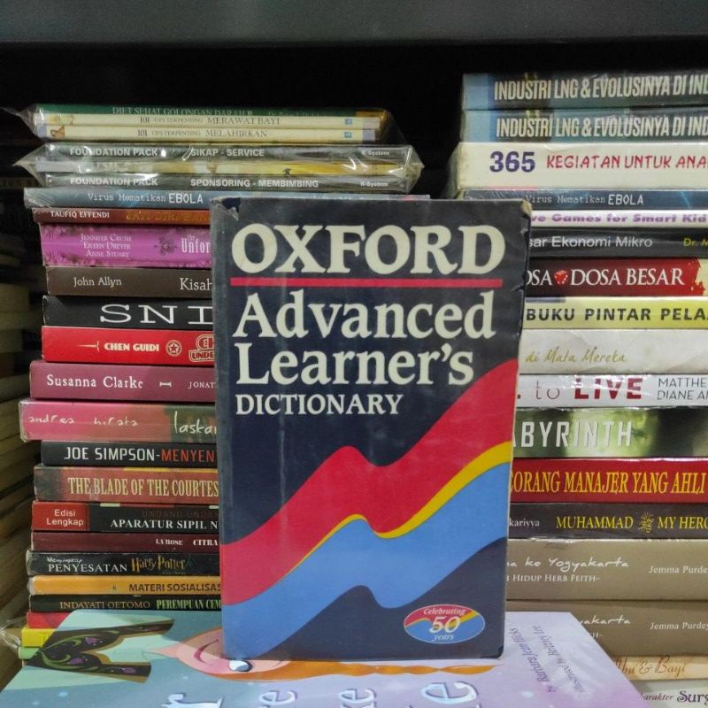 BUKU ORIGINAL OXFORD ADVANCED LEARNER'S DICTIONARY CELEBRATING 50 YEARD BUKU BEKAS