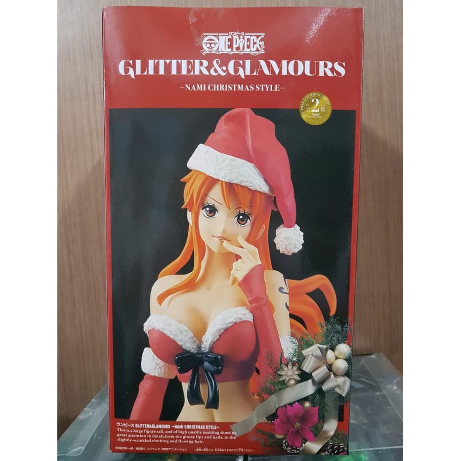 figure nami christmas style costume one piece op pvc