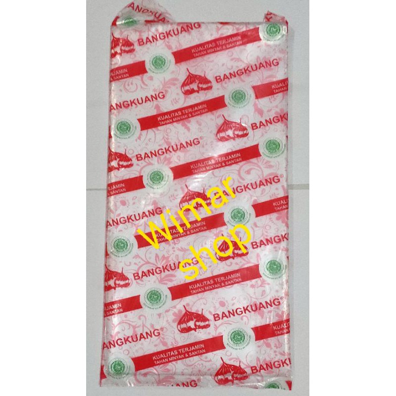 Plastik bangkuang ukuran 15x30