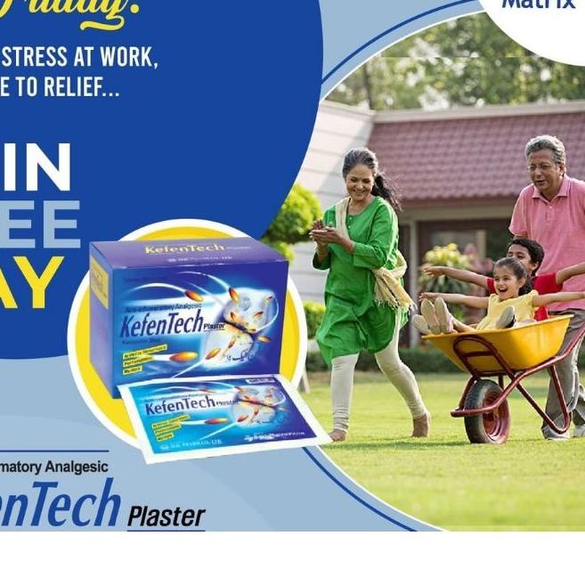 ➴ Kefentech Plaster Pack isi 7 Korea pengilang Tengeng Bengkak ♪