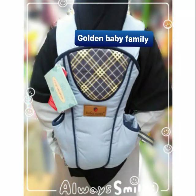 Special Baby Carrier BSG3302 Baby Scots 2 Series Gendongan Depan